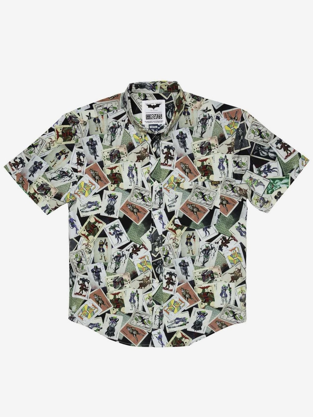 RSVLTS DC Comics Batman "Calling Card" Short Sleeve Shirt